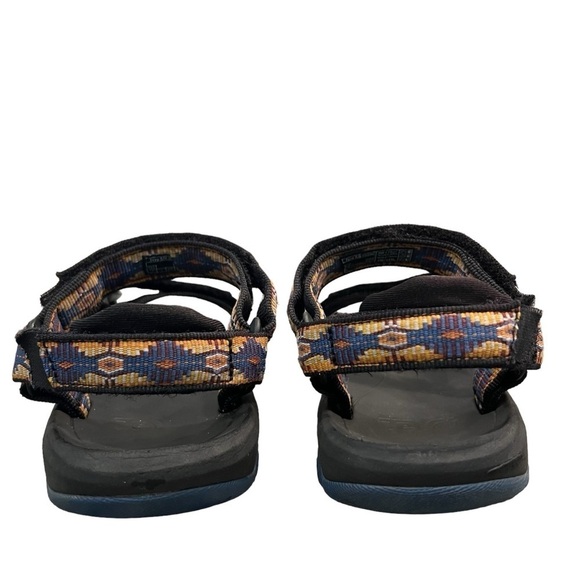 Kids Tevas Sandals Water Shoes Orange Blue Size 2 - Picture 5 of 7